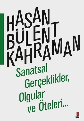 Sanatsal Gerçeklikler,  Olgular ve Öteleri, Hasan Bülent Kahraman