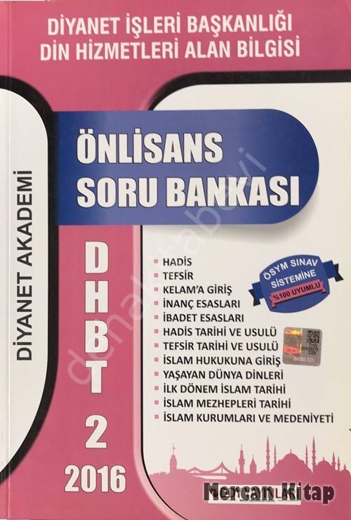DHBT 2 Önlisans Soru Bankası, Dhbt & Mbsts
