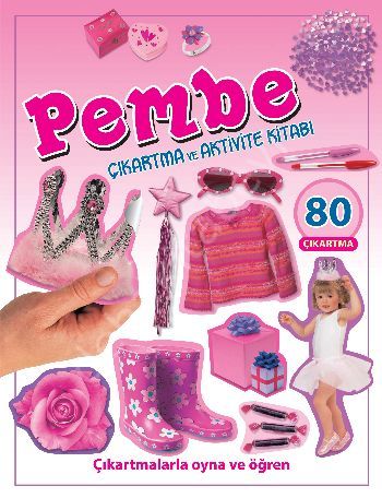 Pembe Kitap - Çıkartma Aktivite Kitabı, Parıltı Yayıncılık