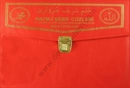 Kur'an-ı Kerim Hatim Cüzü, 30 Cüz Çantalı Cami Boy (Kod:110)