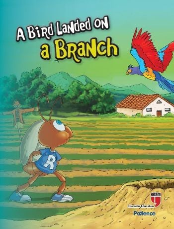 ING-A BİRD LANDED ON A BRANCH - PATİENCE