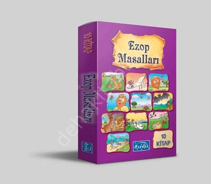 Ezop Masalları - 10 Kitap, Parıltı Yayıncılık