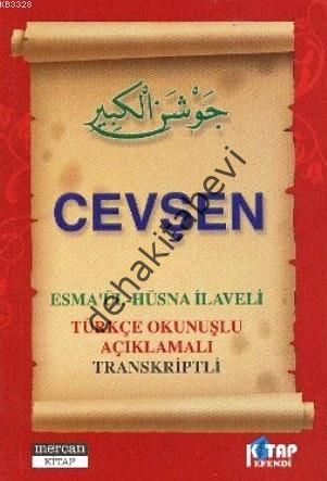Cevşen ( Cep boy) Türkçe okunuş ve Meali, Transkriptli , Mercan Kitap