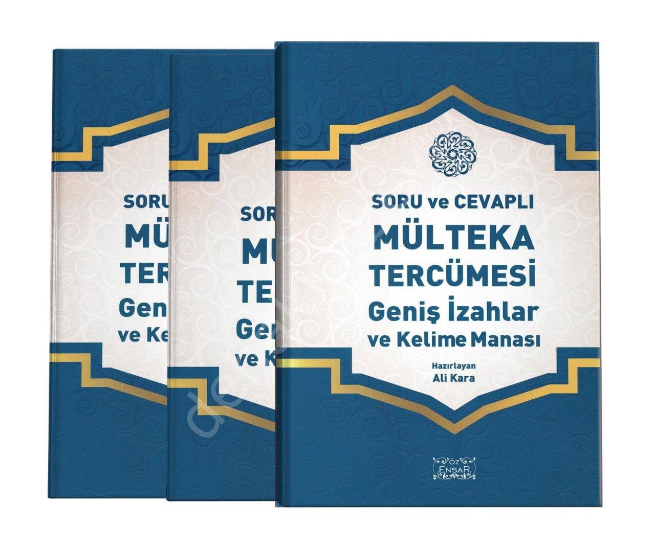 Mülteka Tercümesi 3 Cilt Takım - Ali Kara