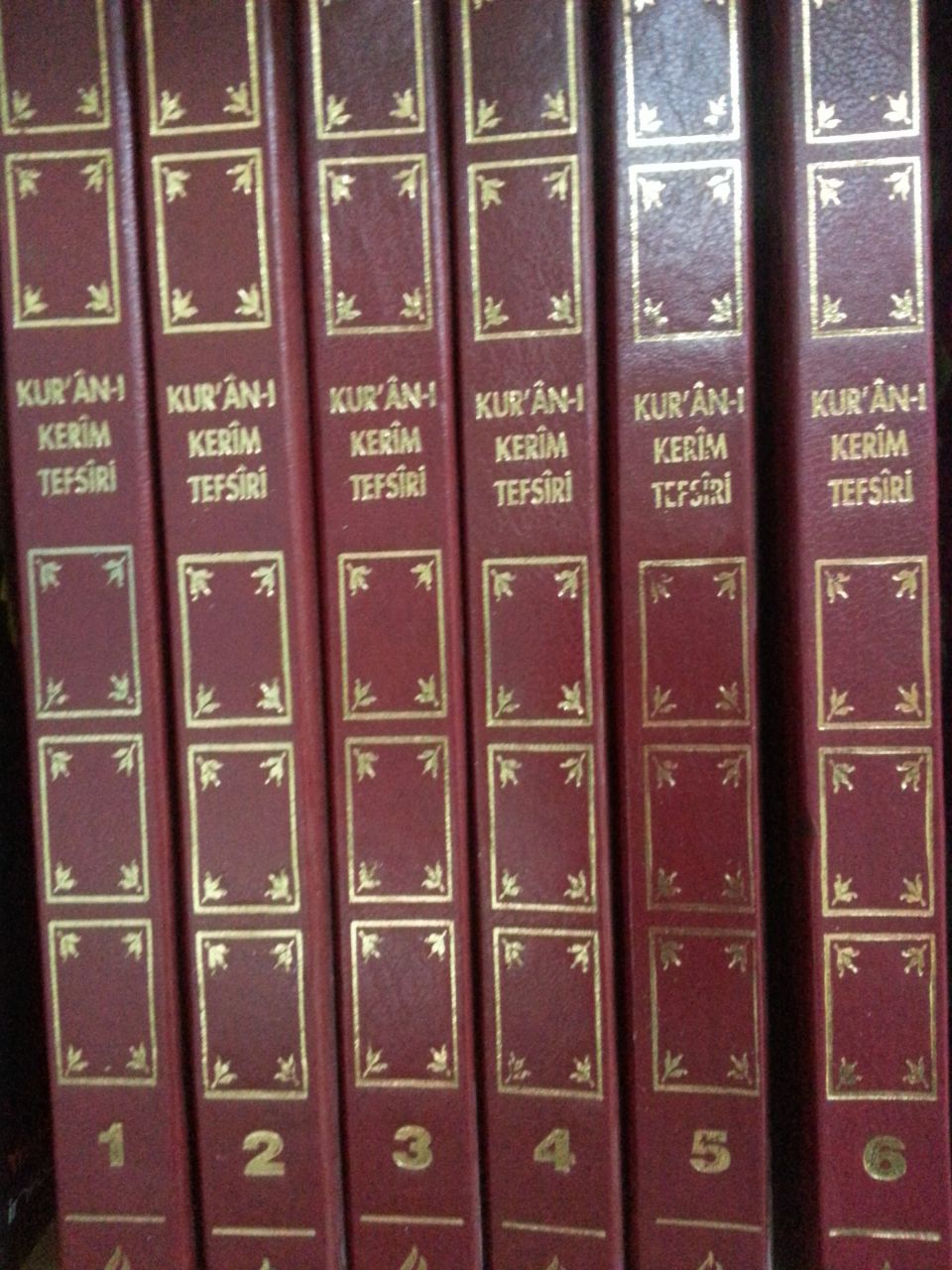 2. el, Kuranı Kerim Tefsiri, Süleyman Ateş, 6 cilt