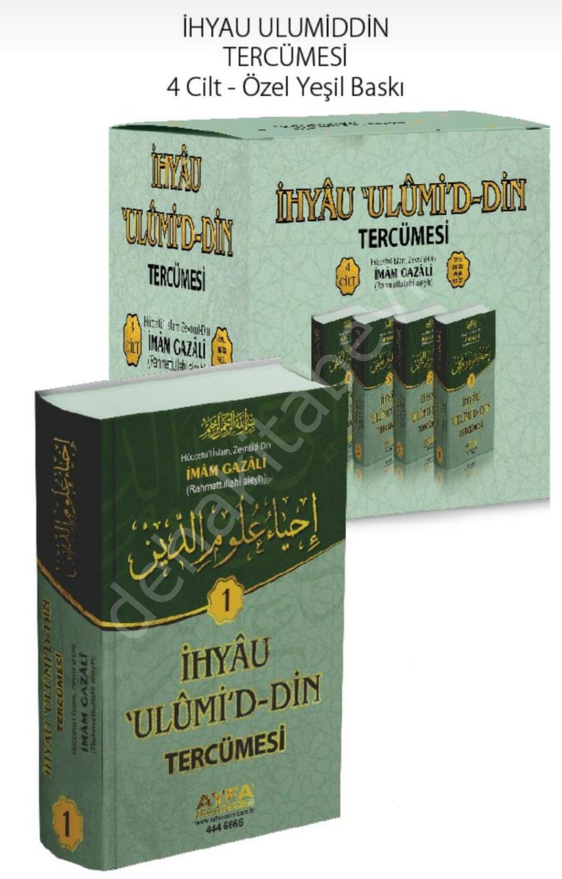 AYFA İhyau Ulumi'd-din Tercümesi, 4 CİLT TAKIM