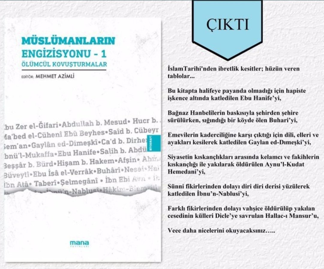 Müslümanların Engizisyonu - 1 Ölümcül Kovuşturmalar, Mana Yayınları