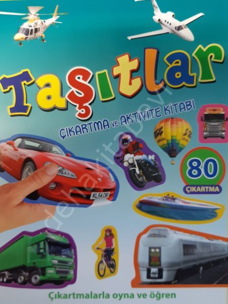 Taşıtlar - Çıkartma Aktivite Kitabı, Parıltı Yayıncılık