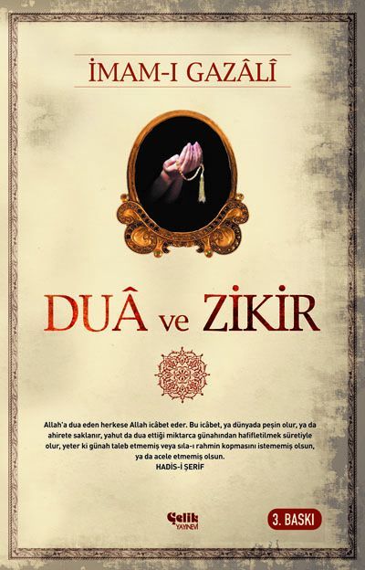 Dua ve Zikir, İmam Gazali, Çelik Yayınları