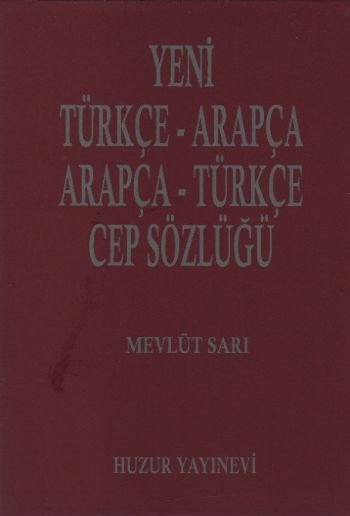 Mini Türkçe-Arapça, Arapça-Türkçe Sözlük (Yeni), Huzur Yayınevi