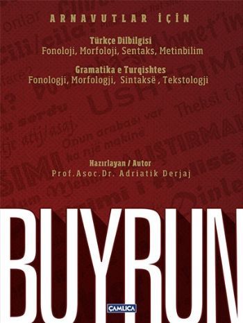 Buyrun Arnavutlar İçin Türkçe Dilbilgisi, Çamlıca Basım Yayın