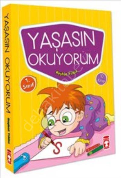 Yaşasın Okuyorum - Set (10 Kitap), Celal Akbaş