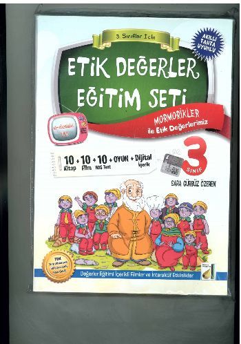 3. Sınıf Etik Değerler Eğitim Seti (10 Kitap + HDS), Damla Yayınevi