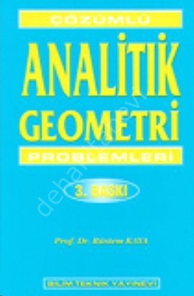 Çözümlü Analitik Geometri Problemleri, Bilim Teknik Kitabev