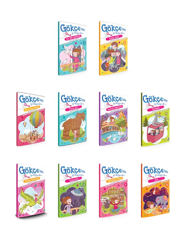 Gökçenin Günlüğünden (10 Kitap) 3.Sınıf, Damla Yayınevi
