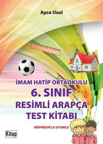 6. Sınıf Resimli Arapça Test Kitabı, Kitap Dünyası Yayınları