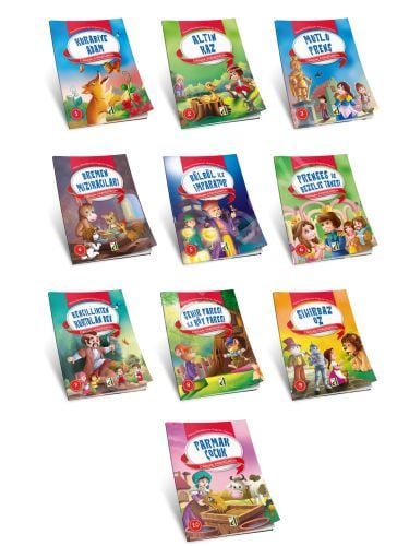 Canım Masallarım (10 Kitap) 1.Sınıf, Damla Yayınevi