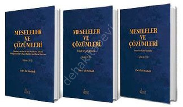 Meseleler ve Çözümleri, Ebu'l Ala Mevdudi, 3 Kitap Takım