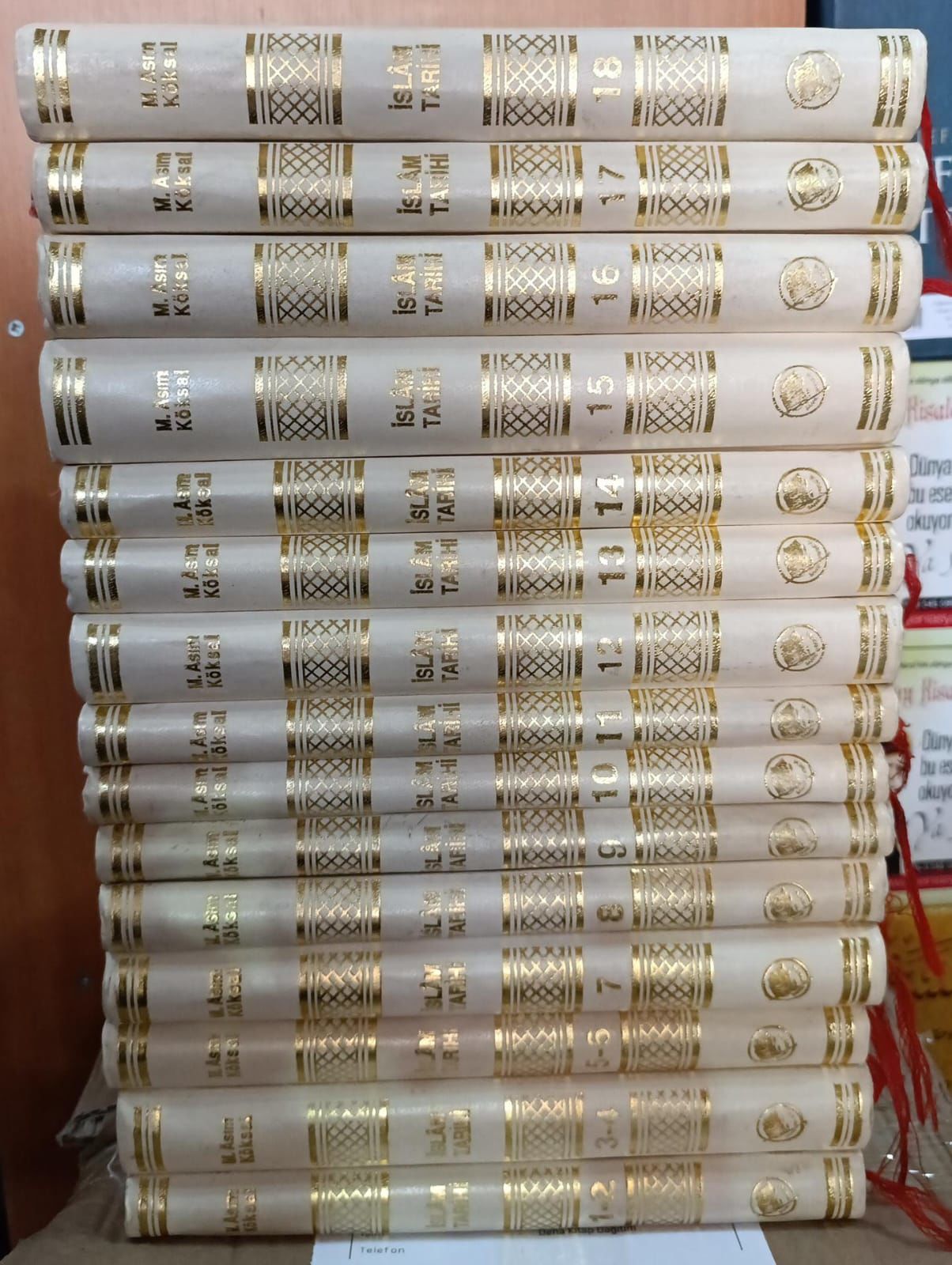 2.el, İslam Tarihi, 18 cilt, M. Asım Köksal