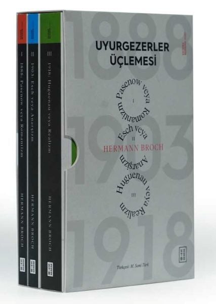 Uyurgezerler Üçlemesi 3 Cilt Kutulu, Hermann Broch