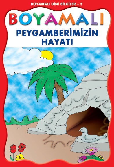 Boyamalı Peygamberimizin Hayatı Büyük Boy (Kod:112) & Boyamalı Dini Bilgiler 5, Uysal Yayınları