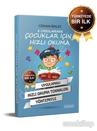 8 Uygulamada Çocuklar İçin Hızlı Okuma, Kumran Yayınları