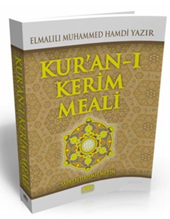 Cep Boy Kuranı Kerim Metinsiz Meal, Nuh Yayınları, Elmalılı M, Hamdi Yazır