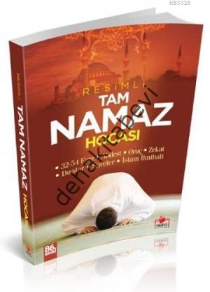 Resimli Tam Namaz (Roman Boy - Karton Kapak), Merve Yayınları