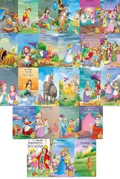 Benim İlk Hikayelerim 25 Kitap Set, Parıltı Yayıncılık