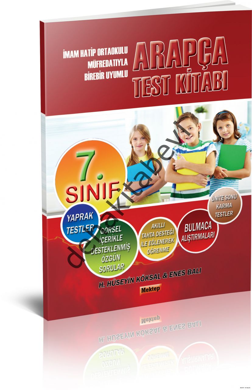 Arapça Test Kitabı 7. Sınıf, Mektep Yayınları