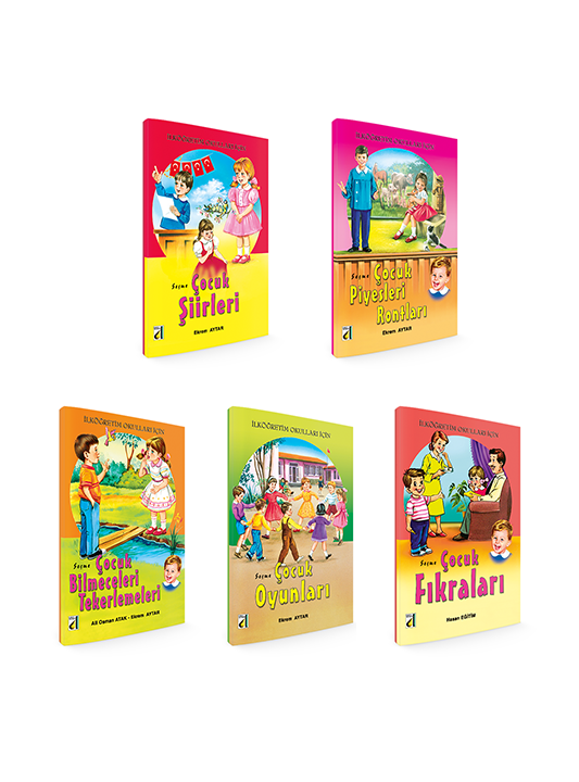 Eğlenerek Öğreniyorum Serisi (5 Kitap Takım), Ekrem Aytar, Damla Yayınevi