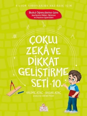 Çoklu Zeka Ve Dikkat Geliştirme Seti-10, Halime Ataç - Başar Ataç