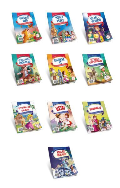 Gülümseyen Masallar (10 Kitap), Damla Yayınevi