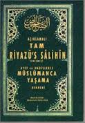 Açıklamalı Tam Riyazüs Salihin Tercümesi, Karton Kapak, Konya Kitapçılık
