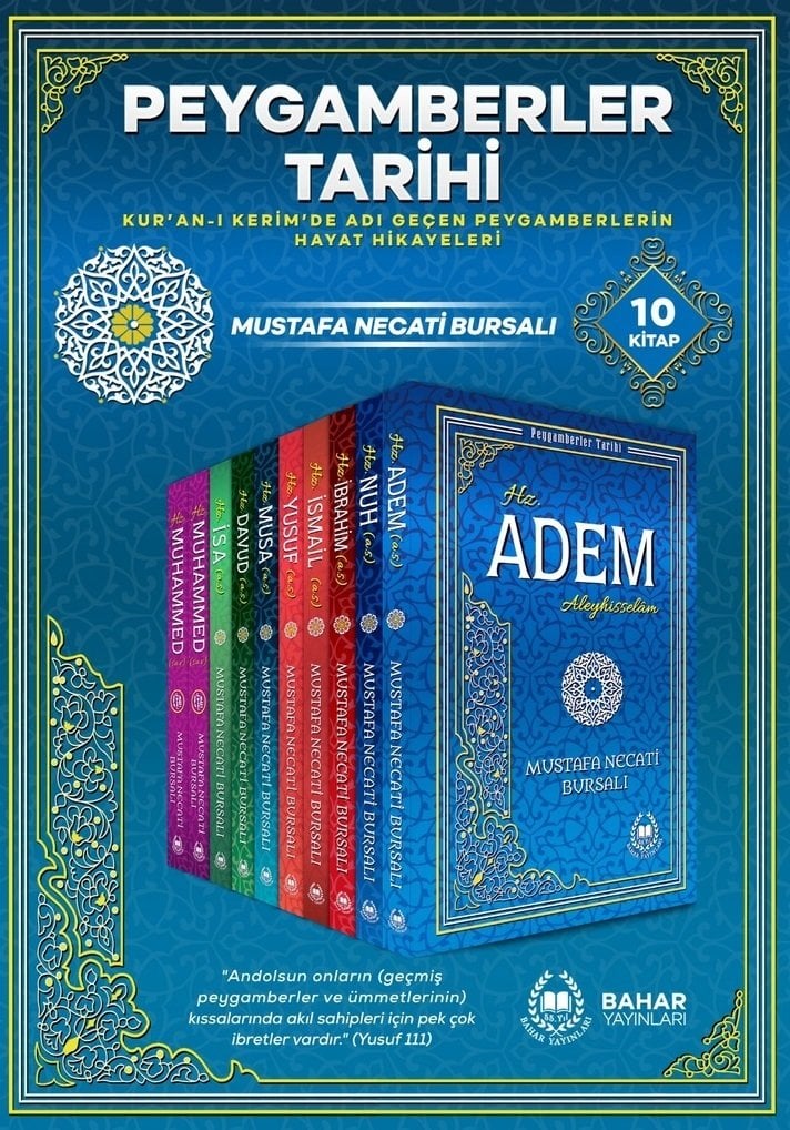 Peygamberler Tarihi (10 Kitap), Mustafa Necati Bursalı