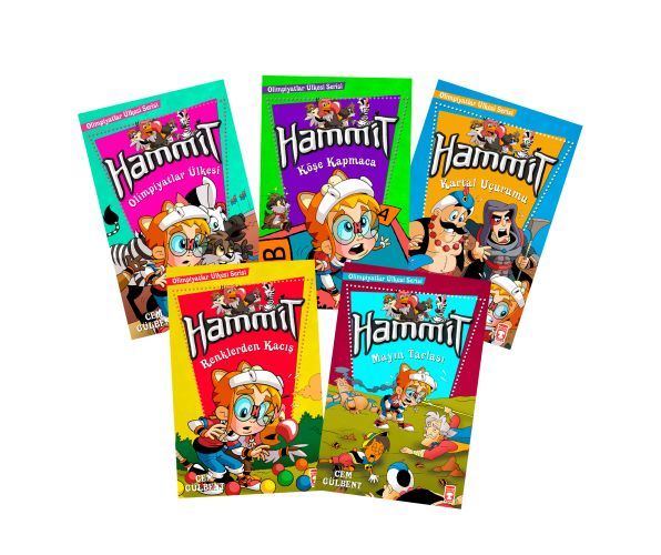 Hammit Olimpiyatlar Ülkesi 3 Set - (5 Kitap)