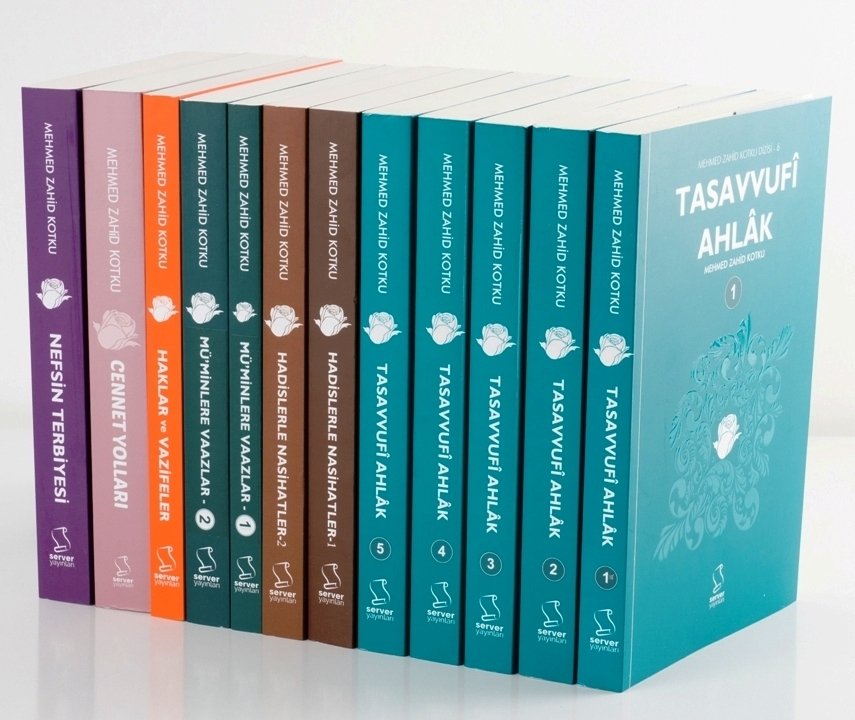 Mehmed Zahid Kotku Kitapları Seti (15 Kitap), Server