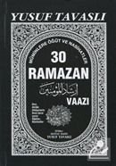 30 Ramazan Vaazı (Kod: B09), Yusuf Tavaslı
