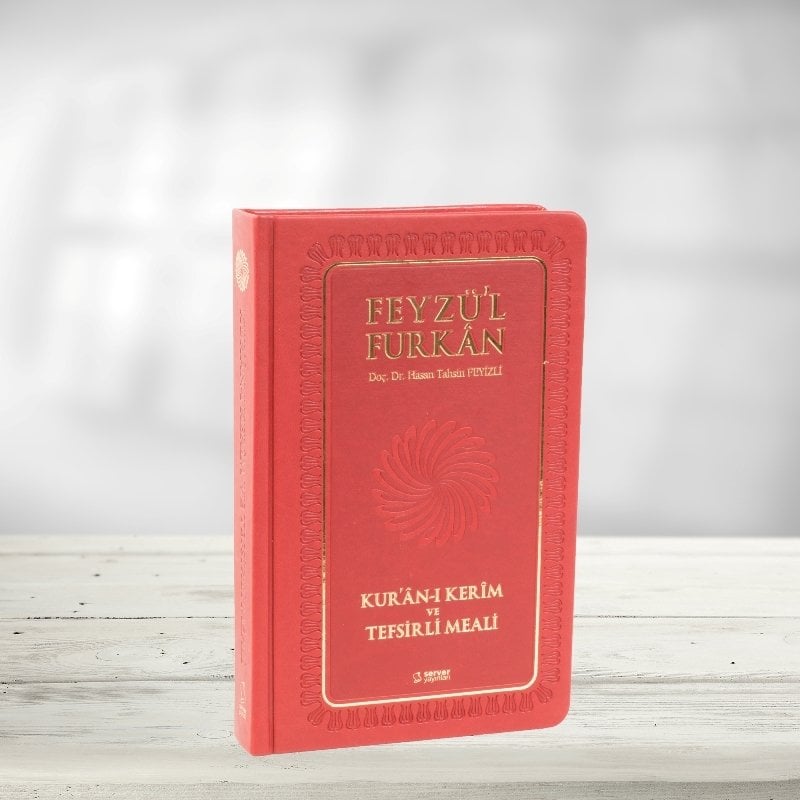 Feyzü'l Furkân Kur'ân-ı Kerîm ve Tefsirli Meali - Cep Boy - Ciltli