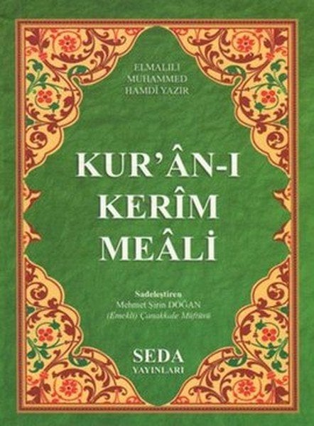 Kuranı Kerim Meali (Çanta Boy Kod:155); Metinsiz , Sadeleştirilmiş, Seda Yayınları