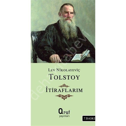 İtiraflarım, Lev Nikolayeviç Tolstoy, Araf Yayınları