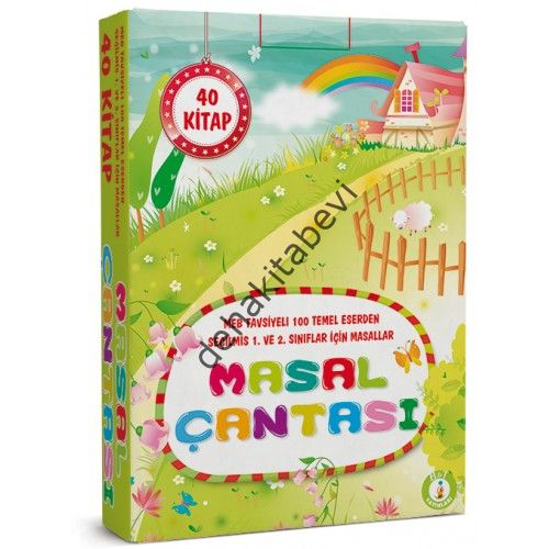 Masal Çantası 40 Kitap (1. ve 2. Sınıflar İçin Hikaye Kitapları)