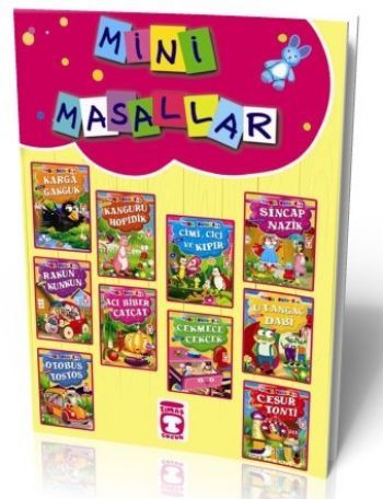 Mini Masallar 2 Set - (10 Kitap)