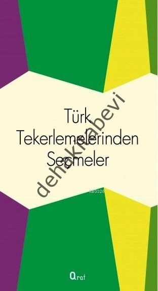 Türk Tekerlemelerinden Seçmeler, Araf Yayınları