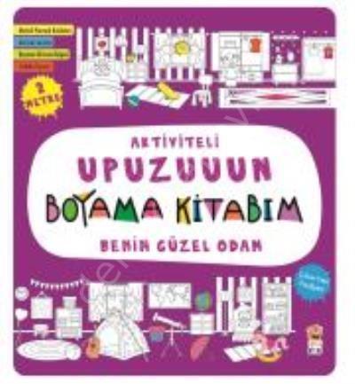 Aktiviteli Upuzuuun Boyama Kitabım - Benim Güzel Odam