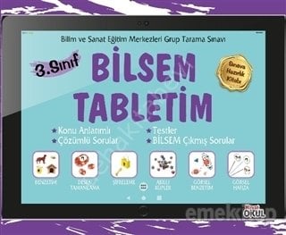Bilsem Tabletim 3. Sınıf Sınava Hazırlık Kitabı