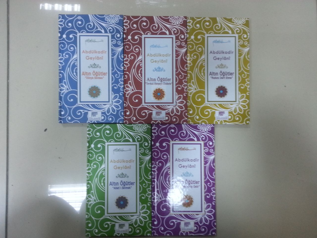 Abdülkadir Geylani, Altın Öğütler Seti, Ciltli, 5 Kitap