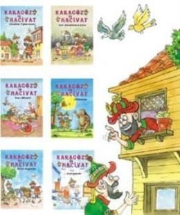Karagöz ile Hacivat Dizisi (6 Kitap) 1.Sınıf, Damla Yayınevi