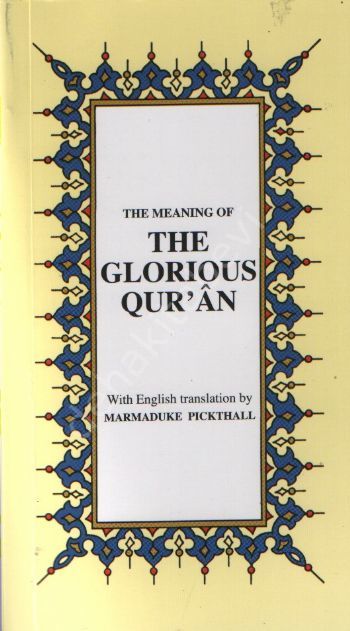 The Glorious Qur'An,  (İngilizce Kur'Â-I Kerîm Meali )  K. Boy , Çağrı Yayınları