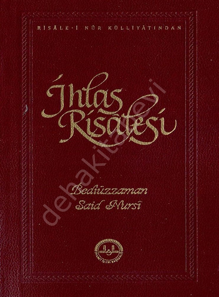 Diyanet İşleri Başkanlığı İhlas Risalesi